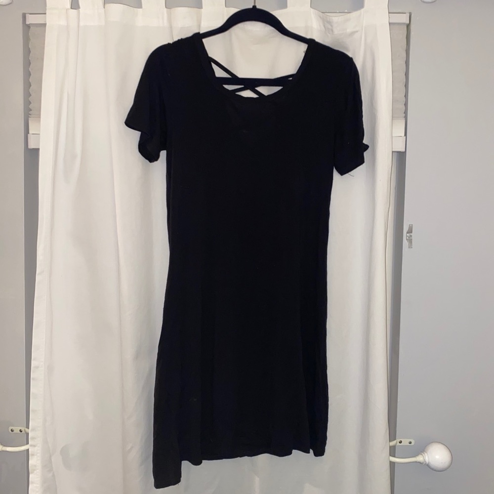 cotton, swing dress